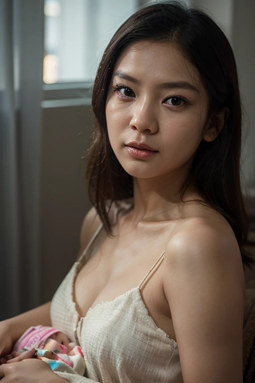 masterpiece, high quality,16K,32K,beautiful,Get used to it,Exquisite,extremely Get used to it, finely Get used to it, high quality, insanely Get used to it, ultra Get used to it, 超High resolution, high quality, beautiful face, Japanese, Browsing Caution,One girl, Very cute face, (Highly detailed eyes, Highly detailed face), (Ultra-realistic, High resolution), (最high quality:1.4), RAW Photos, (Realistic, Photorealistic:1.37), Professional photography, Cinematic Light, (Dynamic pose,Cute Lace Lingerie,Leaning forward:1.6),,Skin with attention to detail,,Glowing Skin, It gives me goosebumps,(Pulling on panties,blush,:1.8)
