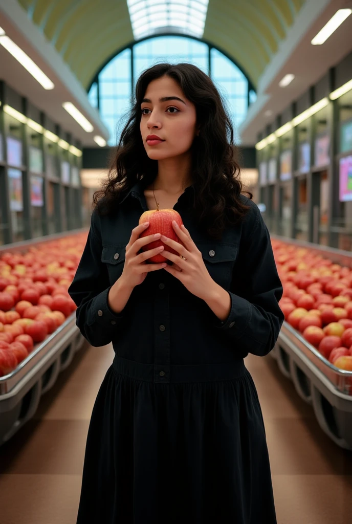 weird photograph, apple
