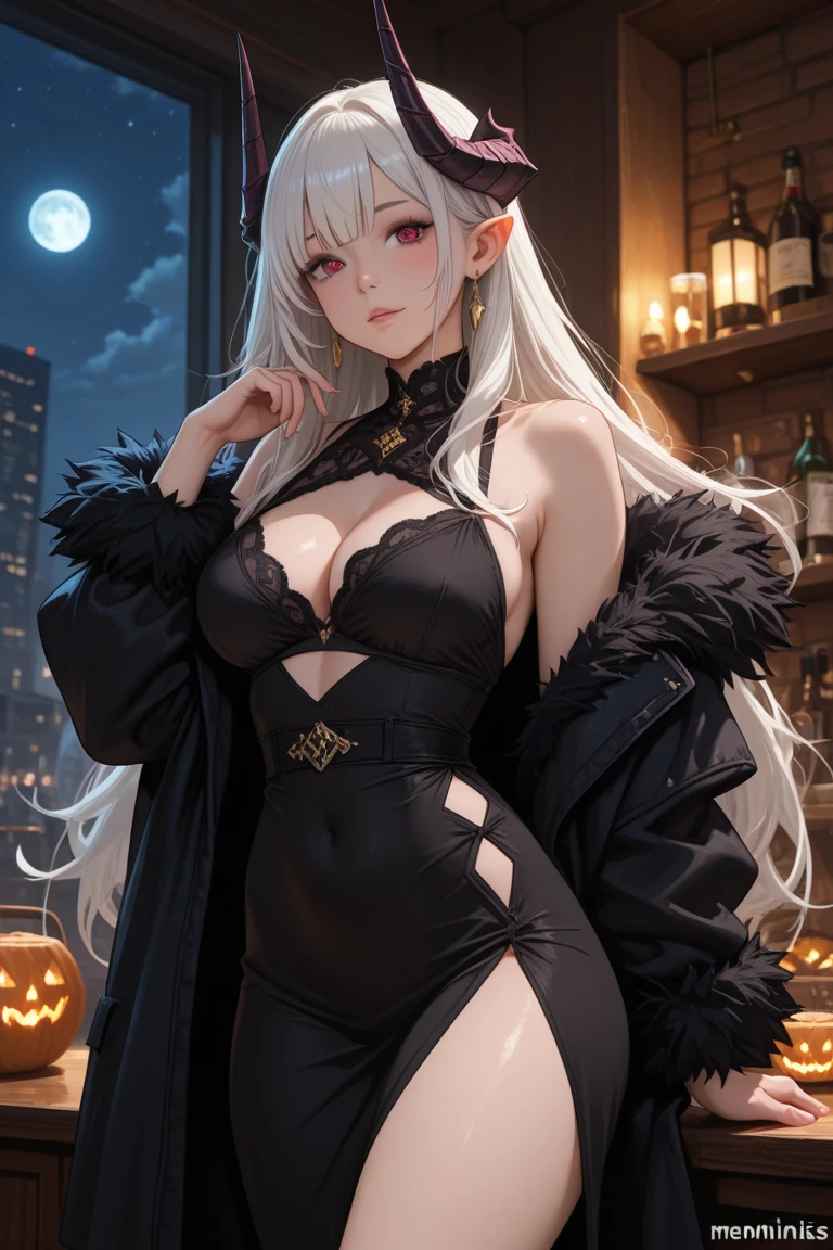 As the moon casts its silvery light upon the land, the enchantress beckons you to join her in the realm of darkness. With a flick of her wrist, she conjures a stunning display of lunar magic, her visage radiating with an otherworldly allure that is impossible to resist.