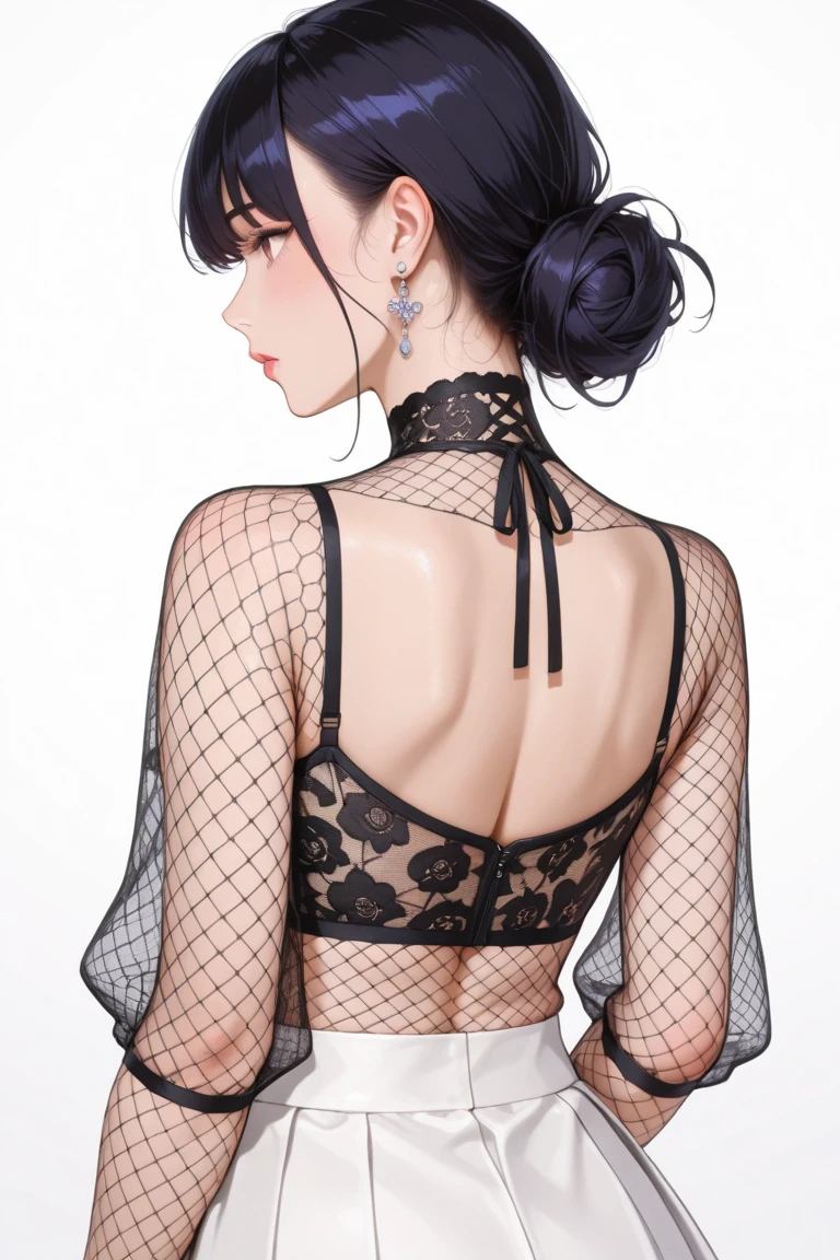 naked、Nude、beautiful breasts、E cup、beautiful nipples、don&#39;t wear anything、Hide nothing、Fair skin