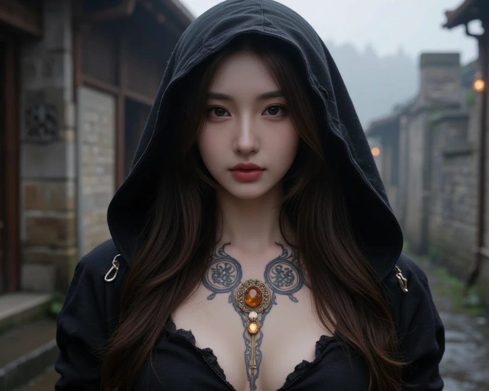 Fatal Beauty,A charming villain,witch) ,(A supple and powerful physique),(Sensual charm),(Mysterious charm:1.1),(Captivating silhouette),((((Glasses))))、((((大きなサファイアのnecklace))))、(highest quality,High resolution:1.2),(dark,Threatening:1.1),((dark horror theme:1.5),(Thriller:1.5)),(Dark fantasy:1.5),  (((Countless stars fly away:1.5),(Absurd:1.5),(wonderful:1.5))),Woman in a dress, (Powerful numbers:1.1),(((Big Breasts))),(((Muscular:1.1))), cute face, Sexy Face, , Very detailedなbeautiful女の子, (Ideal body type:1.8), Very detailed faceexpressive lips, (so beautiful、Crisp big eyes:1.5), Fine skin., All features are shown in detail., The outline of the fingers is beautifully drawn......, The nose is precisely shaped., expressive lips, Perfect Anatomy,cute、Realistic、(Front view:1.4),(Face Focus:1.3), realistic girl rendering, 8k artistic german bokeh, Enchanting girl, Real Girls, Gurwitz, Gurwitz-style artwork, Girl Roleplay, Realistic 3D style, cgstation Popular Topics, 8K Portrait Rendering,(truth，truth：1.4),Esoteric arachnids lady, Spider Queen Elise, League of Legends, Esoteric arachnids, Combat Stance, ( The body is made of metallic mauve and metallic black liquid metallic paint.、It beautifully depicts the female form.。), Long, sharp fangs, nature, ((Complex metallic colors in the foreground)), (( Fluid Mechanics, The most beautiful smooth scale face makeup, Smirking expression)) - dark blood, Onyxia、Have: 1.6), (An intricately decorated jet-black cloak: 1.6), (Delicately decorated cloak, Despite the damage: 1.5), Hypermaximalist,  Breathtaking oil paintings, Surreal, Ultra-realistic digital illustrations that mimic the style of oil paintings, wonderful構成,  (Shining Eyes:1.6)、(Glowing Eyes:1.1),(hellish landscape:1.1),(fire,sulfur:1.1),(Threatening atmosphere:1.1),  20th generation, cute、Realistic、(Front view:1.4),(Face Focus:1.3),Perfect breasts,Round Breasts,(Flat Chest:1.5),(View Audience:1.5), Perfect Ass, cute face, Sexy Face, Sexy Body,( Very lean body:1.6),Sexy pose, blush, Attractive body, Young people, Very curly hair, length, Purple Curly Hair, very big hair, Very curly hair, Hair removal, ,((((Glasses))))、((((big sapphire necklace))))、hair accessory, Earrings, meanwhile, necklace, bracelet, stockings, (Sculptural installation:1.5), (Ultra detailed bondage:1.4),Browsing Caution, (Open your mouth:1.3),