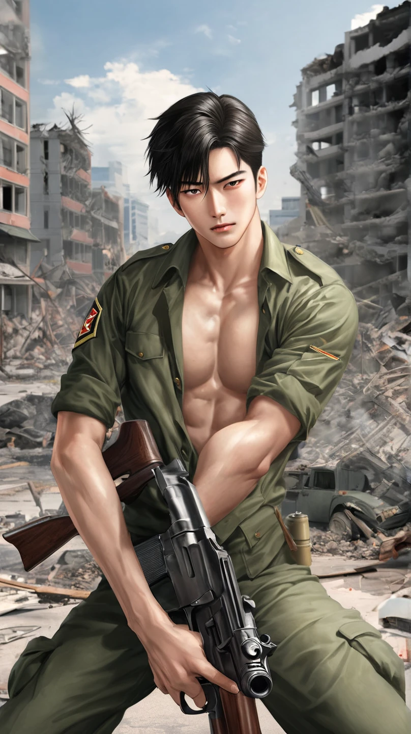 Create two thirsty exsauto soldiers