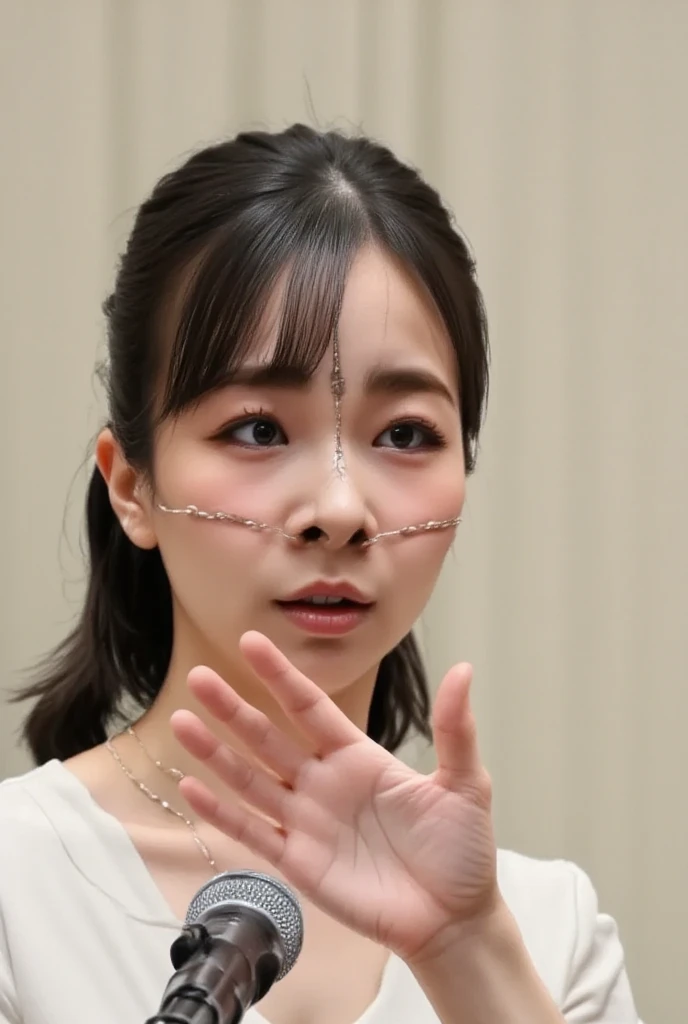 ((Highest quality)), ((masterpiece)), (detailed),Perfect Face,Japanese,Female doctor,White
