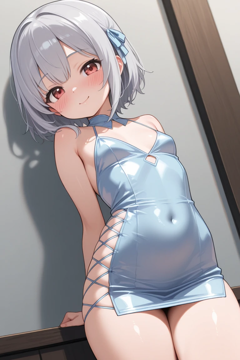 8k、High resolution、Very detailed、(One person:2.0),(One person20歳女性:2.0), Very short brown hair:1.6,(beautiful brown short hair:1.5),(The ultimate beautiful girl:1.7),(Beautiful young Japanese woman:1.3),cute:1.5,Pretty face:1.5,(Baby Face:1.0),(Droopy eyes:1.0),(Beautiful big eyes:1.0)、squint:2.0、Trance:2.0、brainwashing:2.0、Excited:2.0、Climax:2.0、I feel sick:2.0、Gymnast:1.3、Beautiful slender woman:1.8、((Slender body,skinny,Toned body)):2.0、(Small breasts:2.0)、Captivating smile、(Excessive sweating:2.0)、The body trembles:1.5、lotion:2.0、(Open thighs completely towards the viewer:1.6),Indoor bath:2.0、Show your side:1.5、Arch your back:2.0、Ahegao:1.6、Open your mouth wide:1.5、Sticking out tongue:1.5、Drooling:1.5、(White shiny leotard suit:2.0)