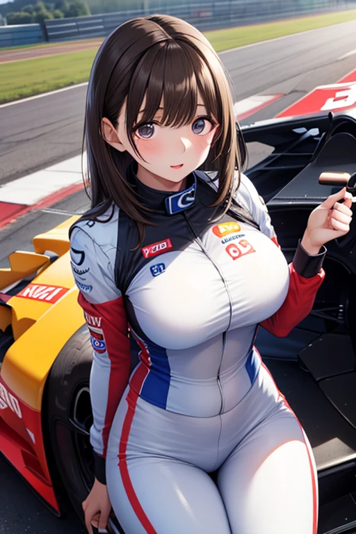 girl, in front of sports car, (in the (crowded) racing circuit : 1.5) ,
( yellow latex racing suit : 1.3),(camel toe :1.3), (covered nipples : 1.2) , see through,
(blush, embarrassed : 1.2), sweating, squirting,
, sports cars,
, from far
<lora:Kizuki - Taiho Shichau zo - Kobayakawa Miyuki:0.8>,kobayakawa miyuki, black hair,
(16k,masterpiece, best quality :1.1) ,
<lora:viewbj4:0.6>,viewbj