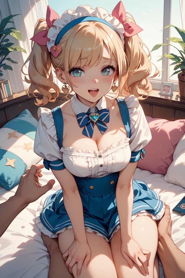 best quality，In 4K，beautiful girl，gravure idol，model，red，purple，Green clothing，smile，highest quality，big breasts，hyper real stick、She has her bangs down，beautiful girl，Maid clotheasterpiece，perfect face，perfect breasts，long hair，Outstanding style，stimulating，Cute outfits，Horny girl，double eyelid，Naughty Girls，Erotic and cute，mini skirt，ribbon on uniform，colorful hair color，yellow eyes，leather jacket，horny girl，Knee-high boots，
Colorful，Multicolor，future fashion