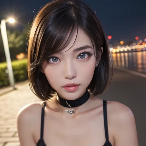 Thai Idol Mature Woman 35 years old Plump and glamorous figure Blonde with bangs ((eye glass)) スーパーシャイニーbright red lips Duck mouth Super shiny enamel metallic bikini Flushed cheeks ((Cyberpunk night city with shining laser beams)) Portrait Looking at the camera ((Dressing)) Sultry and sweaty shiny face Sweaty Sweaty, flushed face Frontal eye contact Kissing Face Open leg sitting Charming smile Portrait masterpiece Big brown eyes Depicted from below (Soaking wet woman) (Sunset) Ecstasy facial expression ((Tanned, wheat-colored skin)) ((Mature Woman)) Smokey makeup black mascara Black Swimsuit A shiny face with gaudy makeup Smokey makeup black mascara