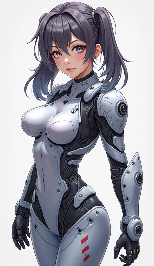 (((Juri Street Fighter))), ((best qualityer)), (((Venom outfit))), (((slim))), (Muscles), (((fit body armor suit))), ((Perfect masterpiece)), (detailded: 1.4), (absurdrez), (((long hair with heavy bangs covering the entire forehead))), (((full body fitness, Venom symbol)), (((short hair woman, blushful))), 21 year old woman, beautiful sexy woman, giant robot pilot, wild with perfect corpo fitness, wearing small mecha battle armor clothes, tiny thong, Shonen manga style, clothing with Japanese cyberpunk graphic patterns, Halftone pattern and vertical stripes, earth tone, exiting the body of a giant robot, (((cowboy shot)))