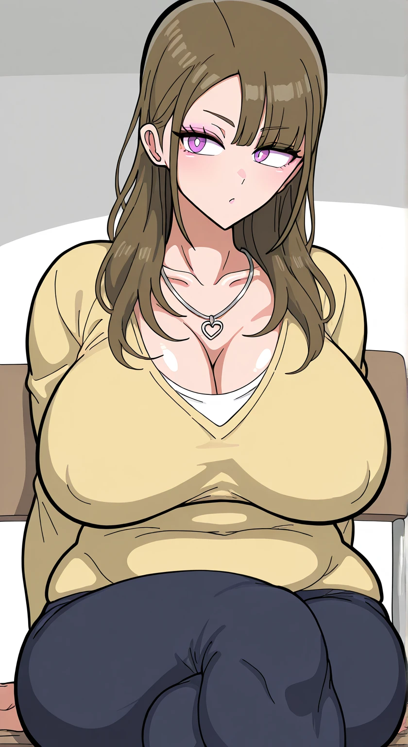 score_9, score_8_up, score_7_up, 1girl, ogawa sumireko, white pupils, solo, hair up, black shirt, hood, green jacket, long sleeves, upper body, bookstore, indoors, depth of field, huge breasts, milf, mature female, breasts squeezed together, v arms, looking at viewer, embarrassed, blush  <lora:Char-OgawaSumireko-Pony-V1:0.8>   <lora:Expressive_H:1>
