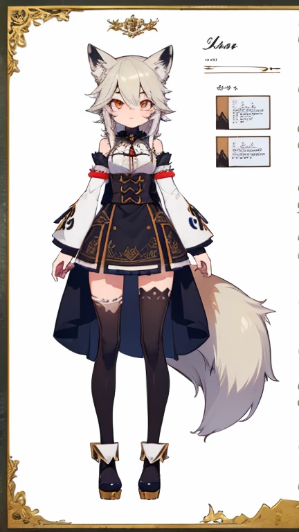 Beautiful. Lisio dziewczyna (Very detailed figure). Big fluffy tail. Beautiful