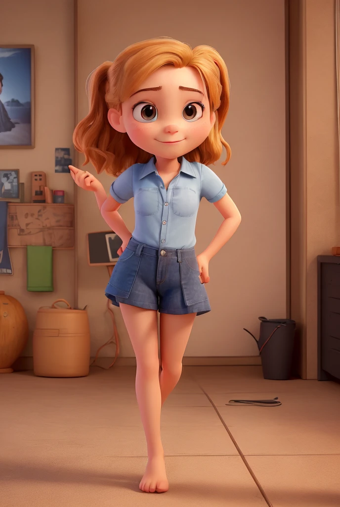 (best quality,4k,8k,highres,masterpiece:1.2), ultra-detailed, realistic:1.37, HDR, UHD, studio lighting, extreme detail description, professional, vivid colors, bokeh, portraits, redhead, Chinese, 18-year-old beautiful teenager, cotton panties, standing at the door, dark and melancholic private office