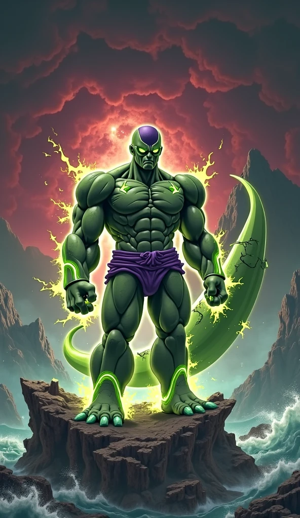 Muscled alien on an unknown planet --auto --s2
