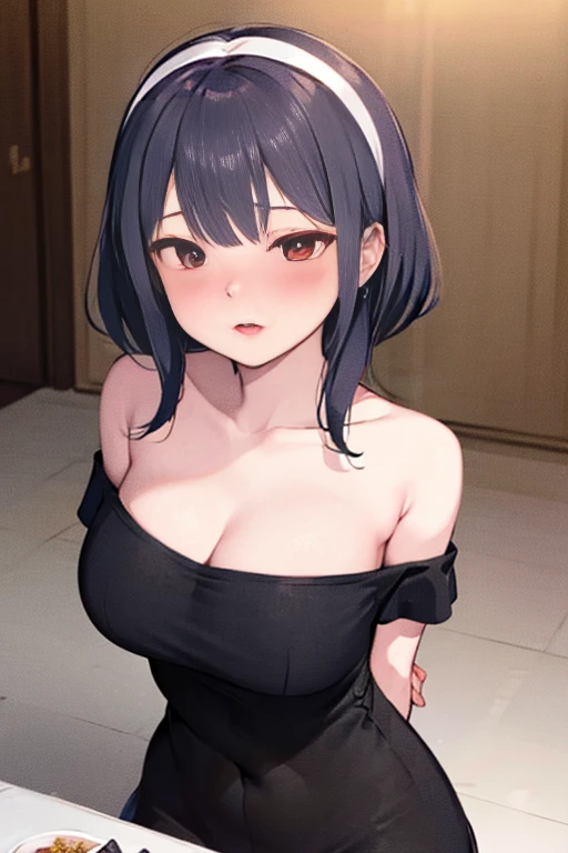a girl , Bblack hair , shorth hair , A fisheye lens style diagonal view, , breasts big , detailedeyes , without costume , BIG ASS , japanese anime render em um beco do japao, beautiful nude anime