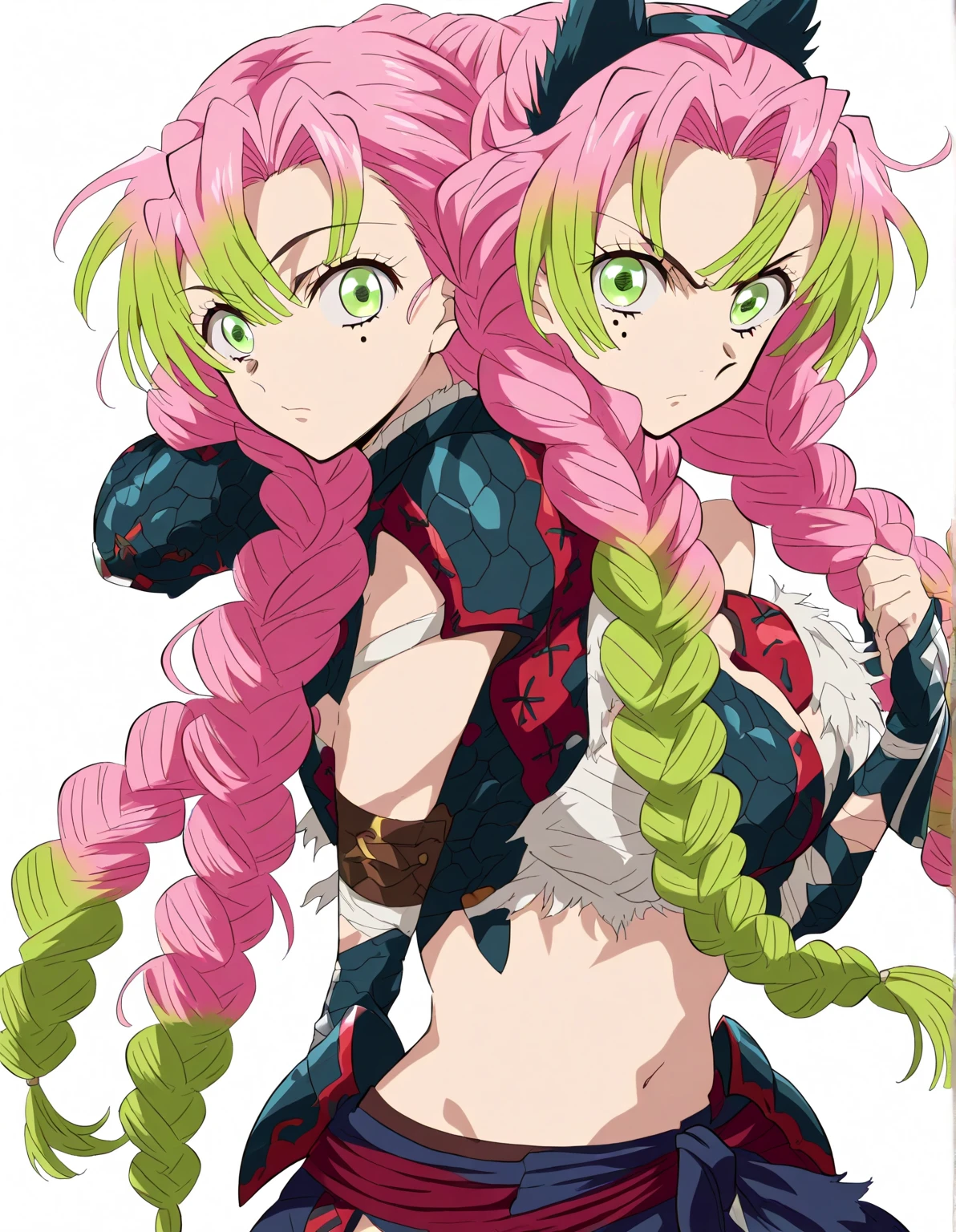 (Ibara shiozaki:1.5),(Boku no hero academia:1.5),(wearing),+,(a bikini),(hippinning her ass to the viewer)