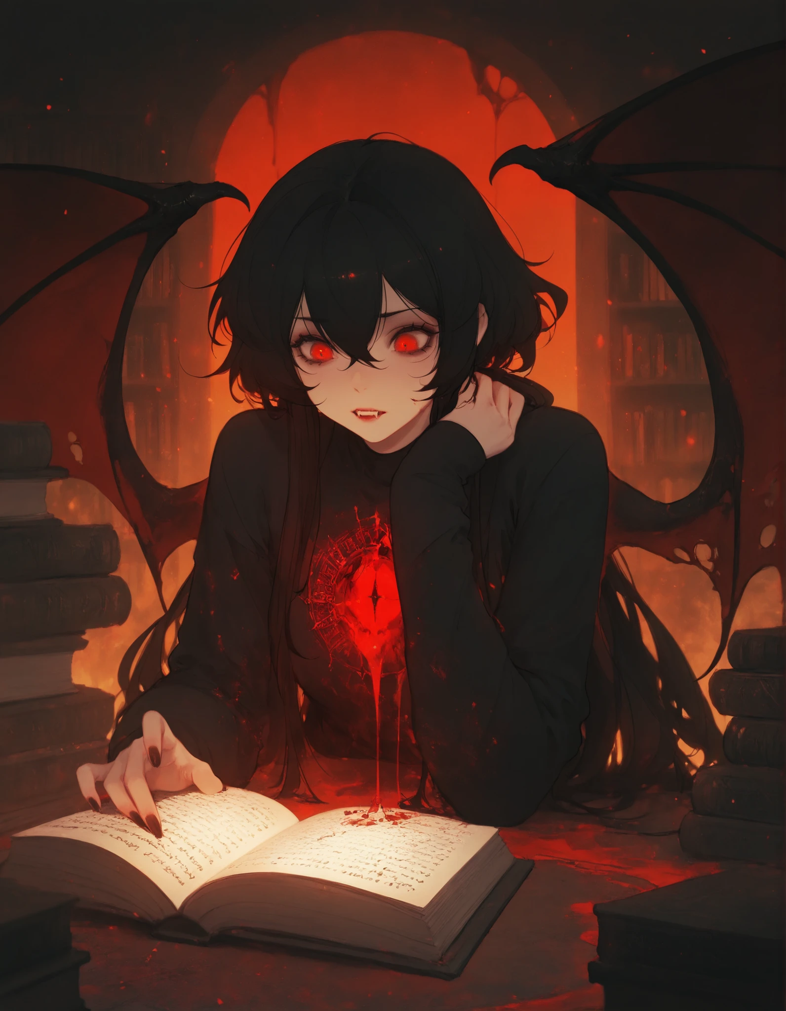 Close-up of a person holding a book with a creepy face., horror manga, horror illustration, horror wallpaper aesthetic, Junji, this work of art, horror!! Highly detailed, horror art, elegant horror artwork, ( ( ( horror art ) ) ), horror fantasy art, This is Junji&#39;s art style., detailed 4k horror artwork, nightmare illustration, horror concept art