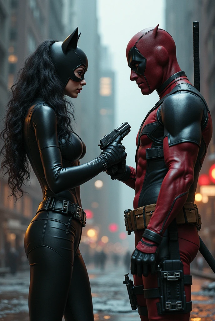 Silk no trem ,pendurado na teia de aranha,peitos grandes