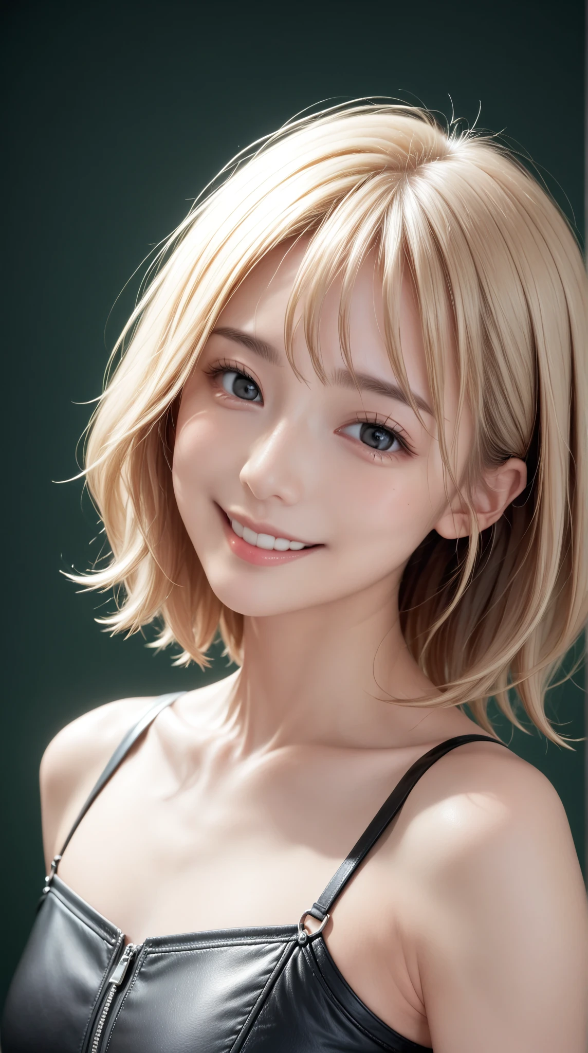 (UHD, retina, masterpiece, accurate, anatomically correct, textured skin, super detail, high details, high quality, best quality, high res, 1080P, HD, 4K, 8k, 16k), (beautiful detailed eyes, beautiful detailed lips, extremely detailed eyes and face), soft lighting, physically-based rendering, vivid colors, (large breasts, glamorous body), (fairy), (portrait, blonde hair, shiny hair, shiny skin, blush), (bokeh), eye reflection, (smile and laugh:1.5),