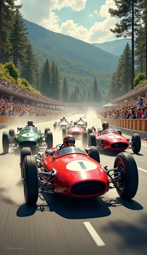 formula one racing cars in 1950