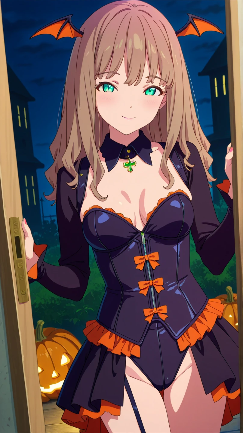 1 woman, alone, 8K, masterpiece, (The shirt will be tight around the chest...............:1.5), Masterpiece, 8ก, (big breasts:1.5), Cute face, smile a little, look at the audience., (hairy:1.8), (nipple:1.6), , blue panties, Show some shirts.. ,