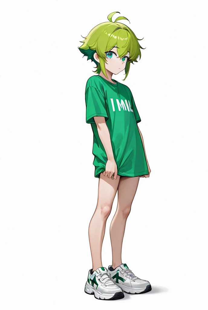 die-cut sticker, sticker, tatsumaki, naked, (simple background, solid outline), ((masterpiece)), (best quality), 8k, ultra-detailed, absurdress