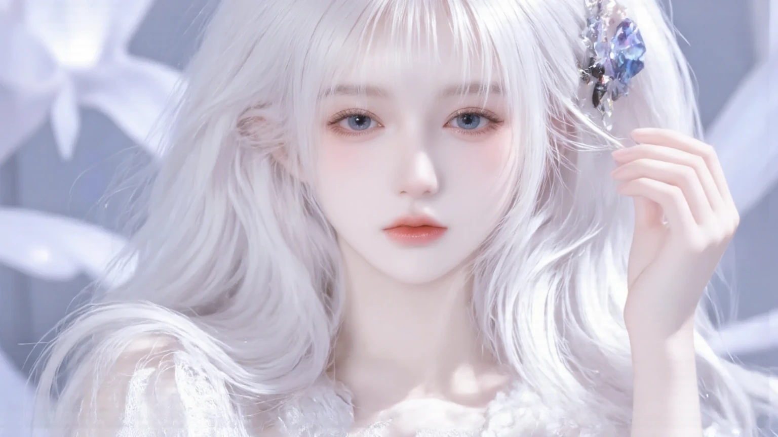 anime texture, detail, dont change face, dont change object, make it 3D anime, high detail, girl model, beauty
