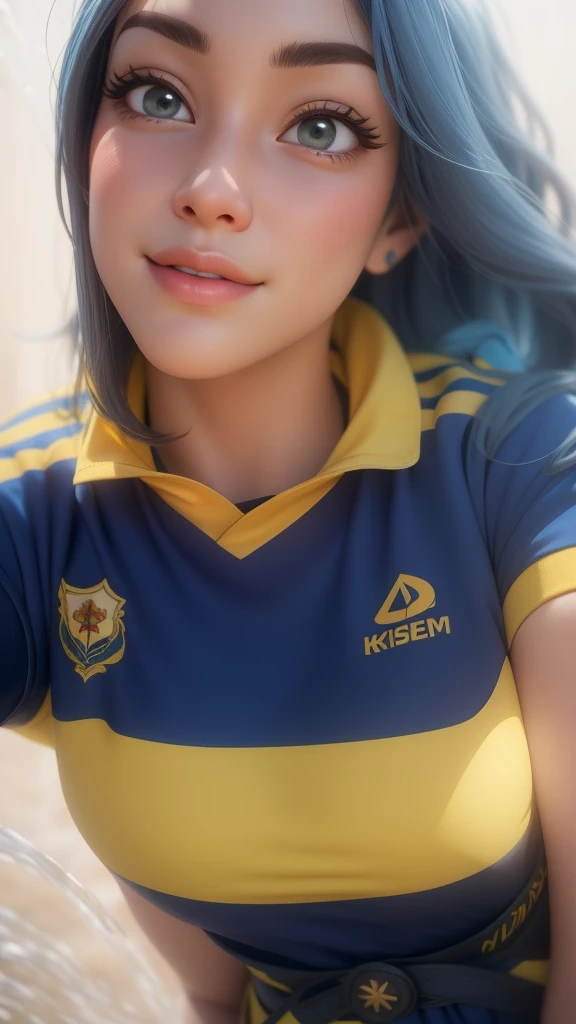 1 girl in, Yui, (NSFW), Cute 1 redhead girl with two tails, ((Perfect female body)) multiple (rainbow hair: 1.2), (Beautiful, Dark blue eyes: 1.6), (Photorealistic eyes: 1.6), glad, Ukrainian, (Small body), ((small hips)), white pale skin, (perfect tits), (cammel toe), Glossy oily pantyhose, One Piece Jersey, futuristic city backdrop, Gloomy multicolored lighting, Very dark sky, photos realistic, Dynamic lighting.