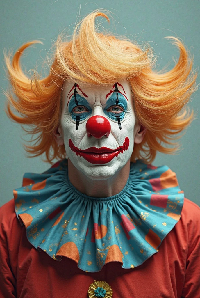 <lora:happinessexpression-000005:1> happinessexpression happy clown, relaxing eyes closed