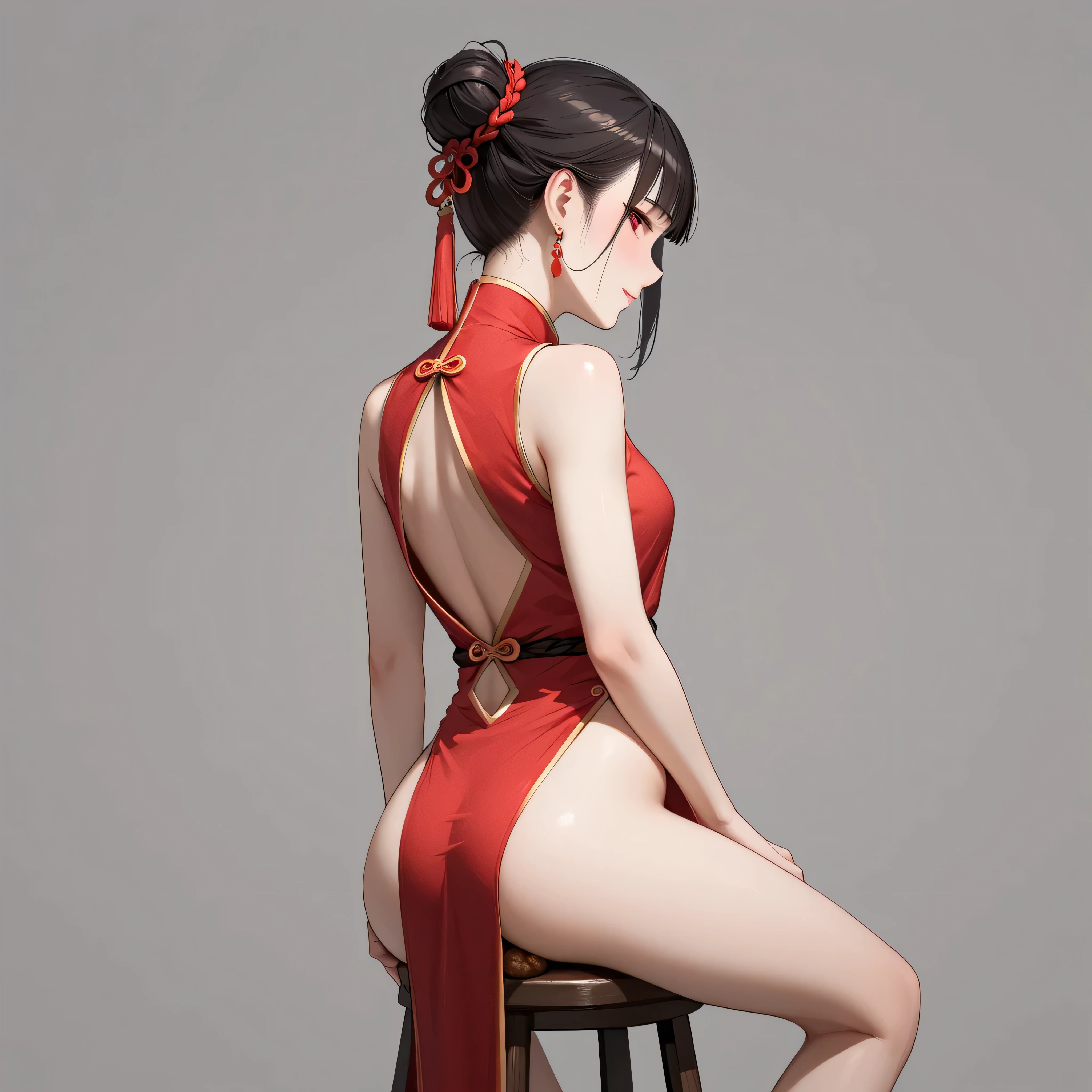18-year-old Chinese girl,Sanda girls,with a well-proportioned body,Realistic painting style,8K,Masterpiece