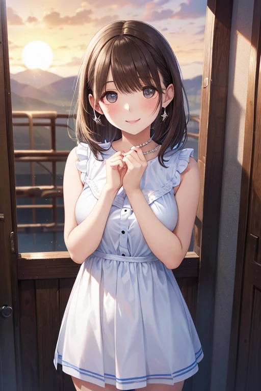 ultra-detailed, masterpiece, highest quality, love letter, pov,smile,blush