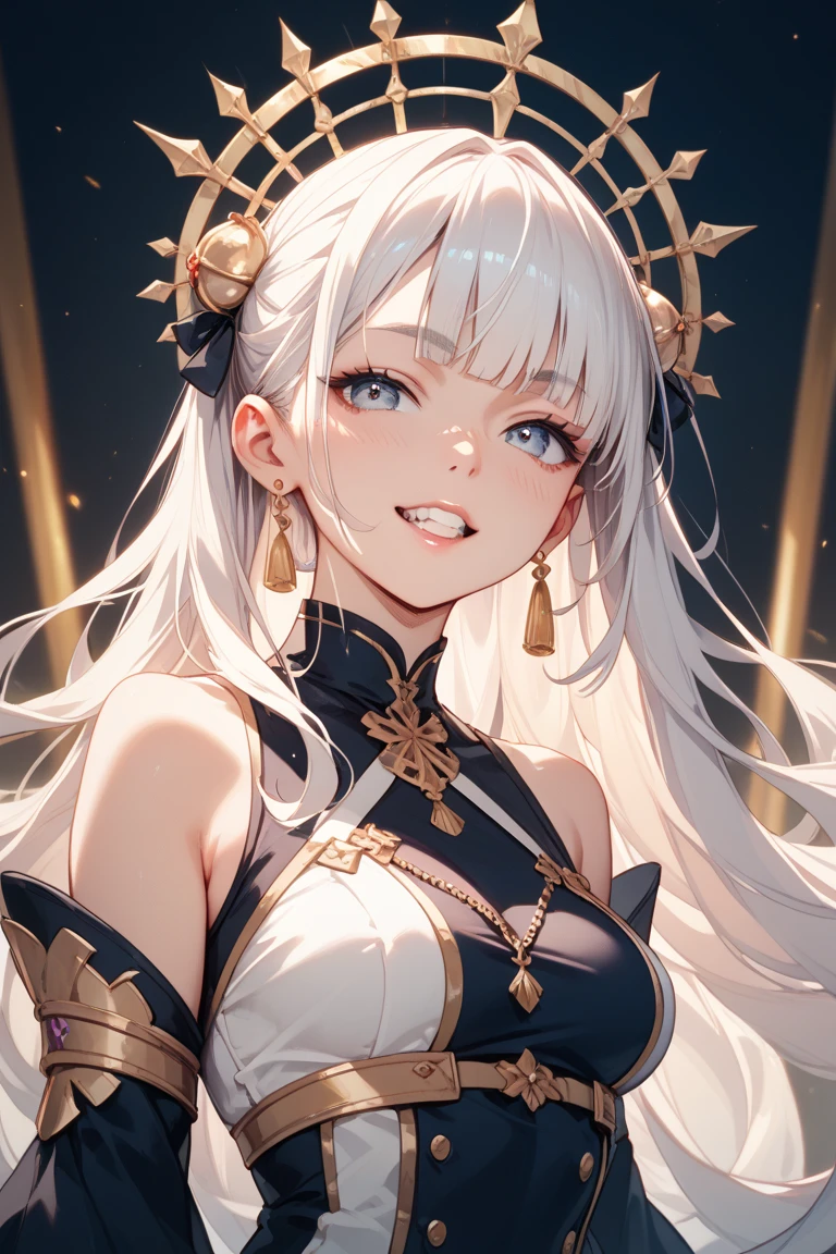 ((Masterpiece)), best quality, absurderes, ultra detailed, 8k, super complex details, intricate details, holographic, cowboy shot, golden ratio, super cute girl, mature girl, idol girl, aura super beautiful asian girl with very beautiful glowing eyes, beautiful glowing multicolored hair, high ponytail, nice and sexy body, slim body, perfect body, wearing a super tight and super cute leotard, a super sexy golden armor and cute and celestial hair ornament, with a cute magical pet, in a futuristic Tokyo