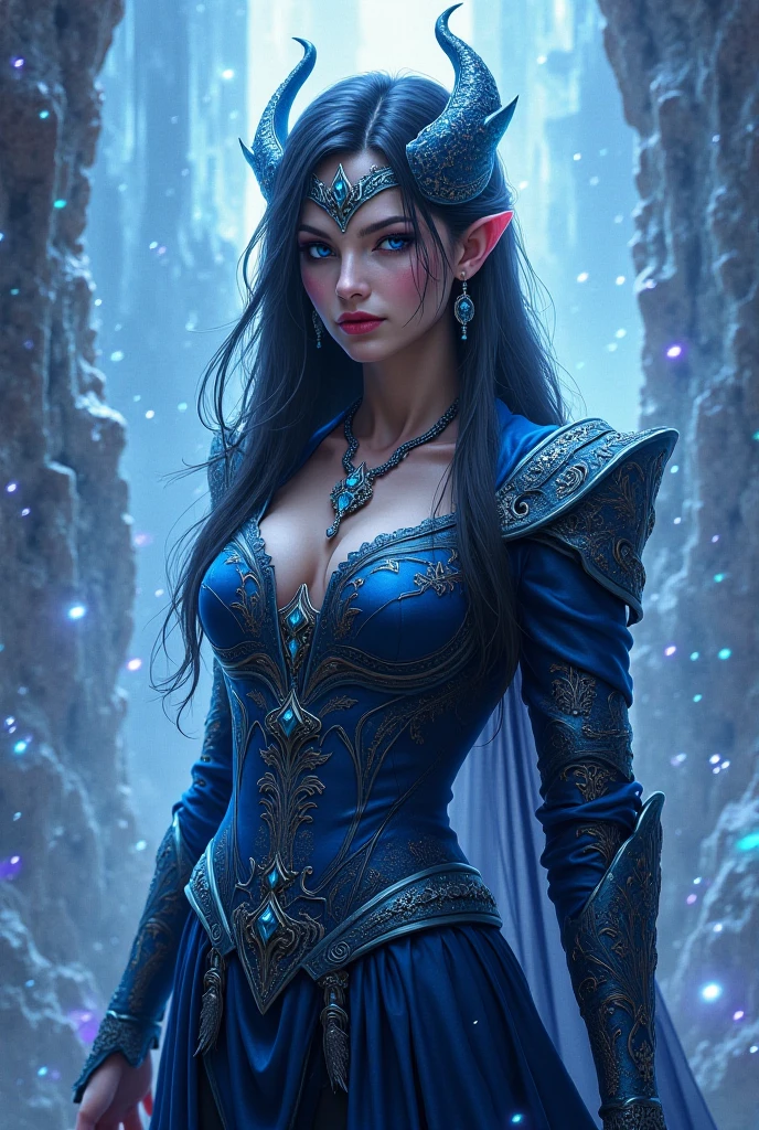 detailed face, detailed eyes, detailed hands, elf woman, full body,,（This is realistic (((fantasy))) artwork set in the frozen blue rose garden of an enchanted ice castle in winter and should consist of many shades of cold blue colors. It is snowing heavily. Generate a proud woman with a (((highly detailed face))) dressed in the billowing folds of a stunning French silk ballgown. The woman's elegant face is ((((highly detailed, with realistic features and soft, puffy lips.)))) The ballgown is embellished with ruffles, sashes, and bows and a delicately, but intricately, hand-embroidered bodice. The corset features silk ribbon. She is wearing Victorian royal winter outer clothes. The woman's stunning eyes are beautifully detailed, featuring realistic shading and multiple colors, and in high resolution. The woman is in a garden of eternal roses, each one beautifully formed and highly detailed. These realistic blue roses feature shimmering shades of light blue, dark blue, silver, and glimmering blue-purple. The eternal rose is a deep shade of periwinkle with shimmering iridescent overtones and undertones. Ensure that the woman's face, hair, and eyes are perfect. realism, high fantasy, whimsical fantasy, storybook fantasy, fairytale fantasy, fantasy details, enchanting, bewitching, 8k, hires, CGI, digital painting, unity, unreal engine, (((masterpiece))), intricate, elegant, highly detailed, majestic, digital photography, art by artgerm and ruan jia and Greg Rutkowski, (masterpiece, finely detailed beautiful eyes: 1.2), hdr, realistic skin texture, (((1woman))), (((solo))), Include a highly detailed face, extremely detailed face, and interesting background., sexy pose,elf woman

