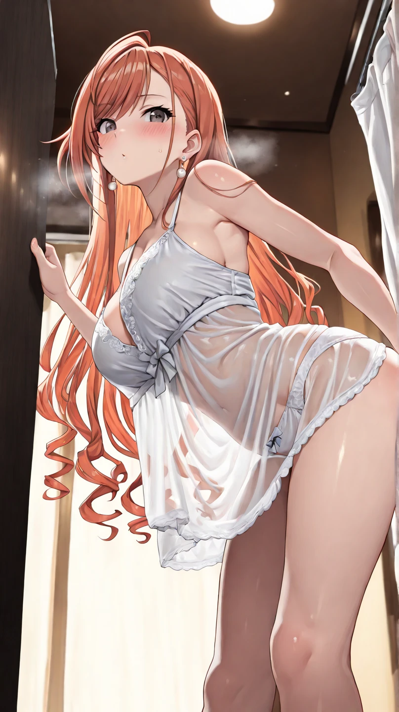 Silence Suzuka、Beautiful woman、Very thick thighs、Acme Face、Best image quality、High resolution、masterpiece、super high quality、Thick pubic hair、Screaming orgasm face、Purple lace panties、Very big ass、Very large breasts 、Blushing、4K quality、Blushing、Cry of ecstasy、Wearing black knee socks、Sweaty all over、Heavy breathing、Cowboy Shot、Shaking breasts、上下にShaking breasts、Penis sheath、Cowboy Shot、Have sex with a man、Multiple menに囲まれている、Multiple men、{Highest quality}, {so beautiful}, {Super detailed}, {Best illustrations}, Browsing Caution, girl, Blowjob, penis