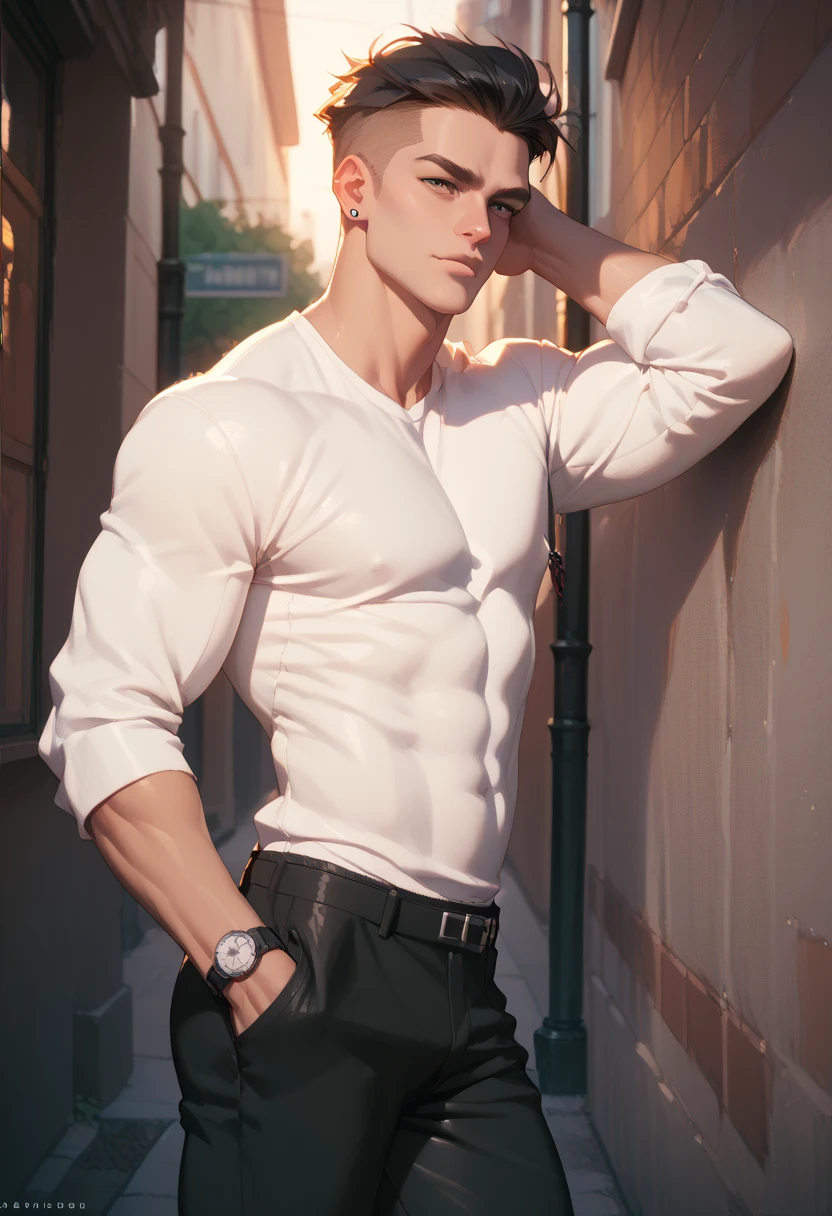 Don't changeface , handsome, bodybuilder 4k