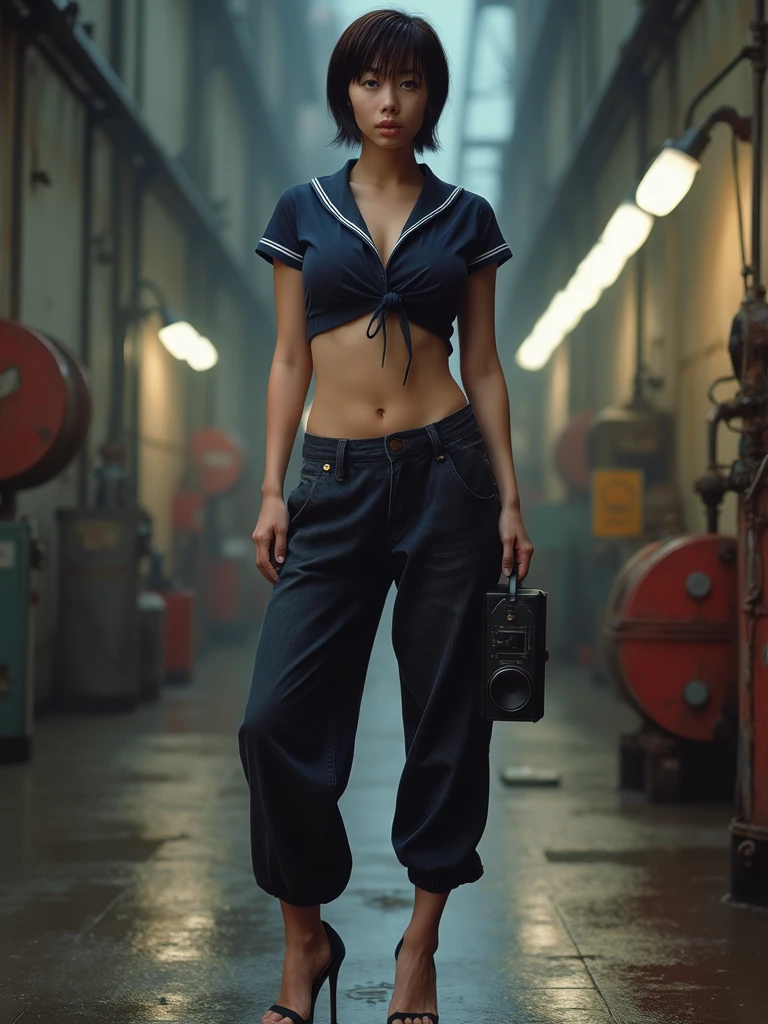 ((Best Quality)), ((Masterpiece)), (detailed), 1 girl, beautiful, golf clothing, mini skirt, vagina visible