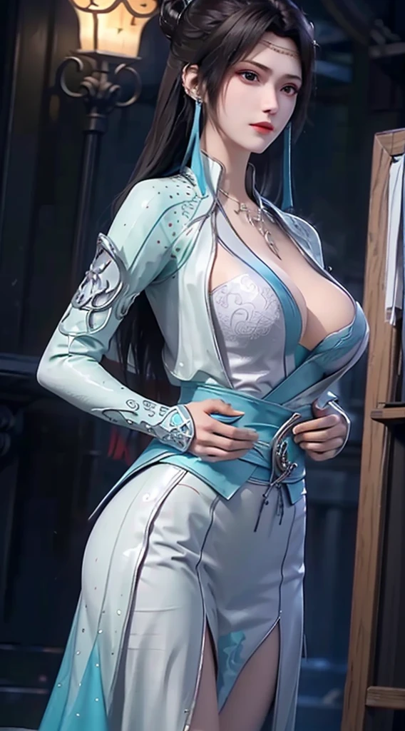 (nsfw:1.5), ((((Realistic)))), Excellent, (kimono:1.2), (breastplate), (helm), looking on camera, 1girl standing on studio, beautiful face, (milf:1.7), CGImix, (photorealism:1.2), ultrarealistic uhd face, (hugefaketits:1.4), (gigantic breasts:1.3), (muscle abs), (big butt), (wide hips), (thick thighs), slim waist, hourglass figure, half body, ((glowing skin)), ((shiny skin)), Realistic perfect body, ((she is sexy body)), ((clean skin)), photorealistic, bokeh, motion blur, masterpiece, highres, 1080P, super detail, textured skin.