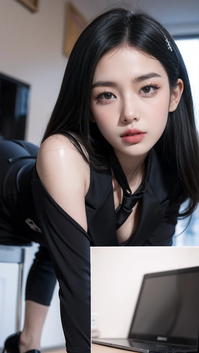 (high quality), (SFW), (vertical split screen:1.6), (Various scans:1.5), (A middle-aged Korean man enjoying a smartphone chat app with a Korean prostitute. : 1.6), (A man looks at his smartphone and has a non-face-to-face conversation with a woman..:1.4), (The prostitute has colorful dyed hair and pretty face makeup. : 1.4), (She is a prostitute wearing a feminine dress, stockings and strappy high heels to seduce men.:1.3), her instagram feed, her daily life, her facebook account, Her smartphone display shows followers and a number of Korean adult men chatting with her., Chat language is English., The man is waiting for her answer, Each pop-up window is displayed.., chat history, Online Profiles and Photos, And the man asks her to chat on the smartphone screen.. He and she take turns messaging on a chat app.., her time is night,
