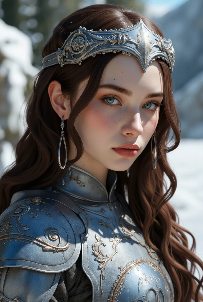 high detail RAW color Photo of pale beautiful 30yo woman with angular face, pointed chin, feminine, large eyes, cape, realistic, symmetrical, highly detailed, harsh lighting, cinematic lighting, art by artgerm and greg rutkowski and alphonse mucha, ((tornado, sparks, embers)) quad tails, serious eyes, contrast, textured skin, cold skin pores, 45 degree, hard light, gigapixel, feet visible, flawless face, freckles, 8k resolution, beautiful, cinematic, elegant, hyperrealistic, octane render, unreal, high definition, 8k resolution, highly detailed, photo taken with Sony a7R camera, DSLR lens