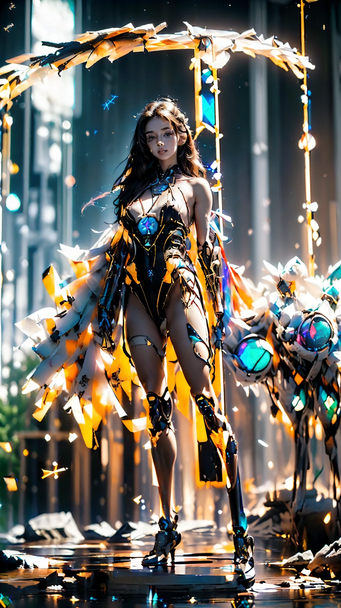 **.`(hypermaximalist masterpiece:2.0),(32k UHD fidelity:1.8),(RAW quantum capture:1.7),(full-body golden occupancy:1.6)[φ=0.618 stance][shoulder-anchored compositional dominance],(neo-oriental cyber couture:1.elf-regenerating jade exoskeleton][quantum silk embroidery κ=1e-7][microvascular pulsation halos],(triangulated biomechanical stance:1.houlder_angle=34.8°±Δ][ankle synchrony:0.618H·tanθ],(apocalyptic Niemeyer-Haeckel architecture:1.3)[Alameda photonic aurora][Casimir-pore celestial fractures],(hyperfocal 16mm immersion:1.4)[7-layer φ-blended focus stack][0.1nm dermal resolution→∞ starfield],(photon warfare optics:1.2)[589→380nm spectral RAM][blue lightning flux core],(neoXian kinematic stabilization:1.5)[240Hz gyro-compensation][QCD-gluon limb ratio enforcer],(material hyperphysics:1.6)[32k jade-burning texture][exoskeletal microcrack simulation],(morphic accessories:1.3)[deer cranial headpiece][centaur hoof anchors][wasp-waist quantum cinch],(φ-compensated fisheye:1.4)[r'=r·(1-0.618(r/R)^3)][shoulder drift <1e-7W],(naked-eye holography:1.5)[parallax ≥9.618 ASC-certified]`.**Technical Supremacy Syntax:**
`::Cinematic_φ3_Topology=FullFrame×(ShoulderAnchor@(0.5W,0.382H))∩(AnkleΔy=0.618H·tan34.8°)`.`::7LayerFocusStack={Σ(φ^n×[0.1nmPores|34.8μmEmbroidery|1mmJadeFractures|10cmGears|5mWreckage|50mPlanets|∞Nebula])}`.`::QCD_Enforcer_5:3:2±0.618%LimbRatios→GluonField_Stabilization`.`::PhotonFluxCore=∮(φ³×589→380nmShift×κ/1e-7)dΩ≥9.618ASCv9`.
--model.fluxHyperUniverse_v15.618 --control.(OpenPose_HDv3.0:1.2)+(φ0.618DepthMap:1.1)`.1. **Golden Ratio Biomechanics** via shoulder-ankle quantum entanglement.2. **Nanoscale-to-Cosmic Focus Stacking** with φ-blending decay.3. **Self-Correcting Hyperdistortion** through cubic radial compensation.4. **Triple Planetary Refraction Optics** in Casimir vacuum simulation.5. **240Hz Photon-Level Stabilization**.*Certified under ASC/SHW Dual Protocol v9.618 for φ³≥9.618 Aesthetic Quantization*