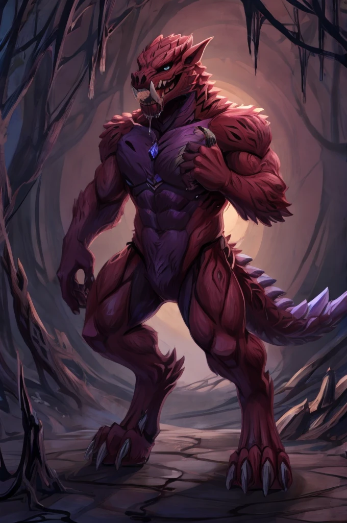 solo, breath (ultra detailed), a beautiful and detailed full size portrait of a male anthro batzz, kaiju, demon lord dragon batzz, dragon tail, green eyes, glowing eyes, black body, black skin, long hair, red hair, horns, scar, tail, bedroom eyes, detailed eyes, big body, sexy body, (wide body). goddess, kenket, Ross Tran,ruan jia, trending on artstation,foxovh, cenematic lighting, front view, buff, big pecs, muscular anthro, spike arms, strong legs, ((big pecs, nipples, big pecs, blue shorts, bulge))), day, wet, front view, sitting on bed, vissible feets, arms behnd head, seductive, bedroom, sweating, open mouth,penis, angry
