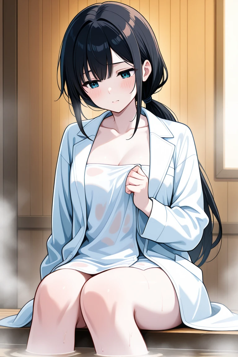 anime、A Pharmacist&#39;s Monologue、Cat、nude、Spread your legs、While showing、Masturbation、Shyness、