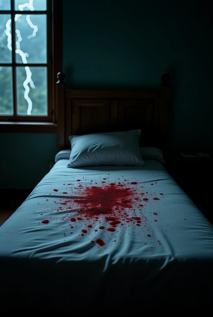 Bloody crime scene, realistic, murder, appartmentultra hd, ultra detail, good lighting