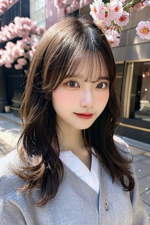 ((highest quality、8k、masterpiece:1.3))、detailed 女性:1.3、(Medium Hair、Huge boobs:1.4)、Clothing that emphasizes breasts、Clothes that reveal cleavage、Off-the-shoulder clothing、超detailed、detailed、eyelid、Downtown Japan、Clothes that reveal cleavage