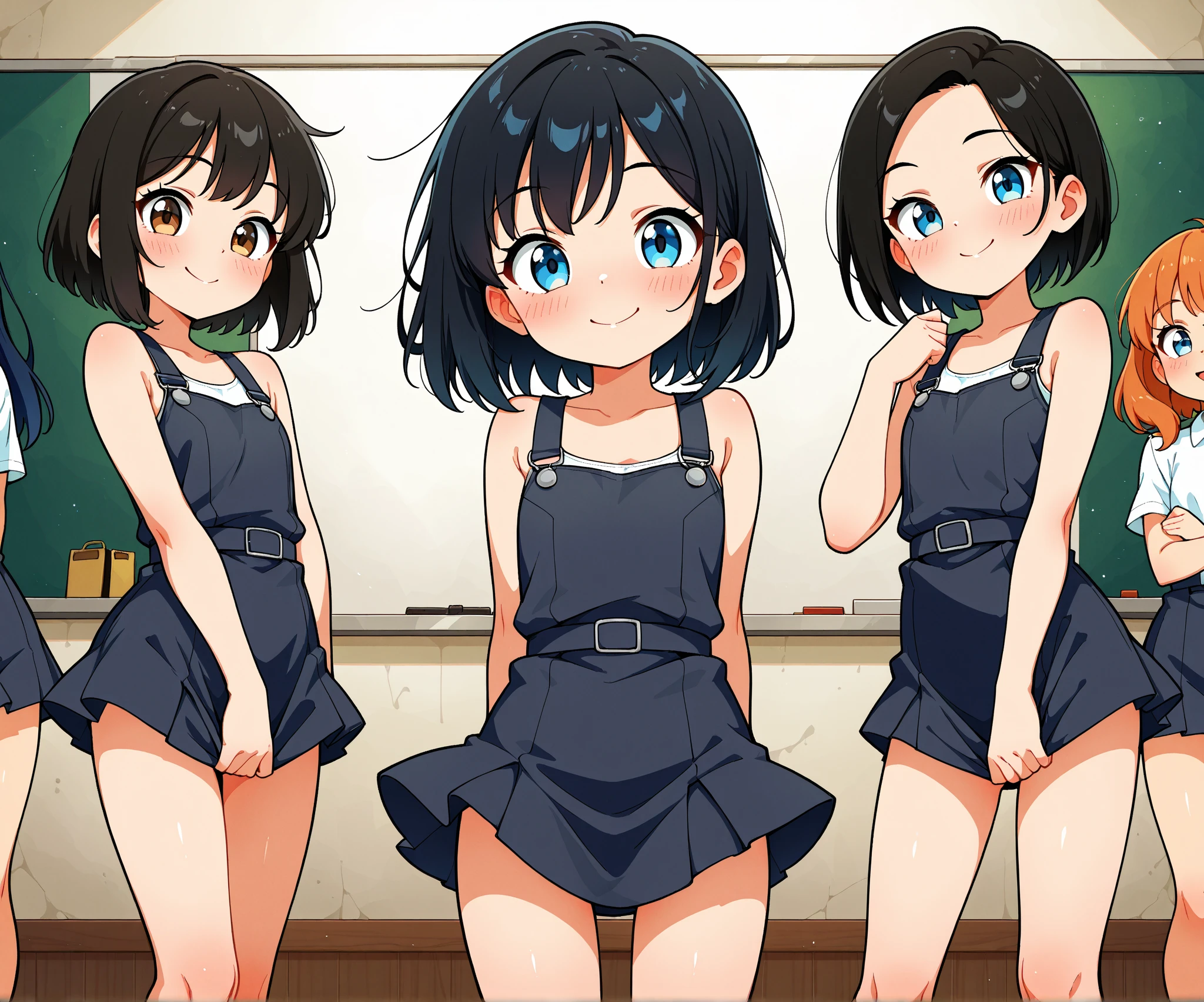more_details:-1, more_details:0, more_details:0.5, more_details:1, more_details:1.5,Inko /(my hero academy/), green hair, milf ,Anko midoriya, Wirth sexy clothes, Christmas style, with Dress with skirt Very short
