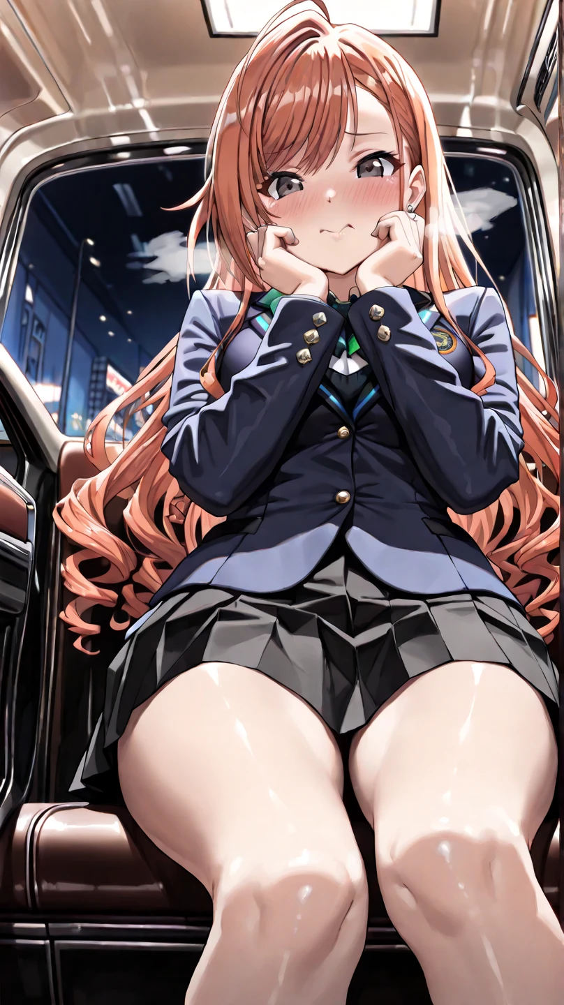 <lora:maria_tomodachi _v1(resize-sv5):1> maria_olis, 1girl, solo, pink hair, hair ribbon, green eyes, black jacket, black skirt, thighhighs, smile, :d, sweatdrop, looking to the side
BREAK
monitor, indoors, dark, darkness, dark background
BREAK
from side, from behind