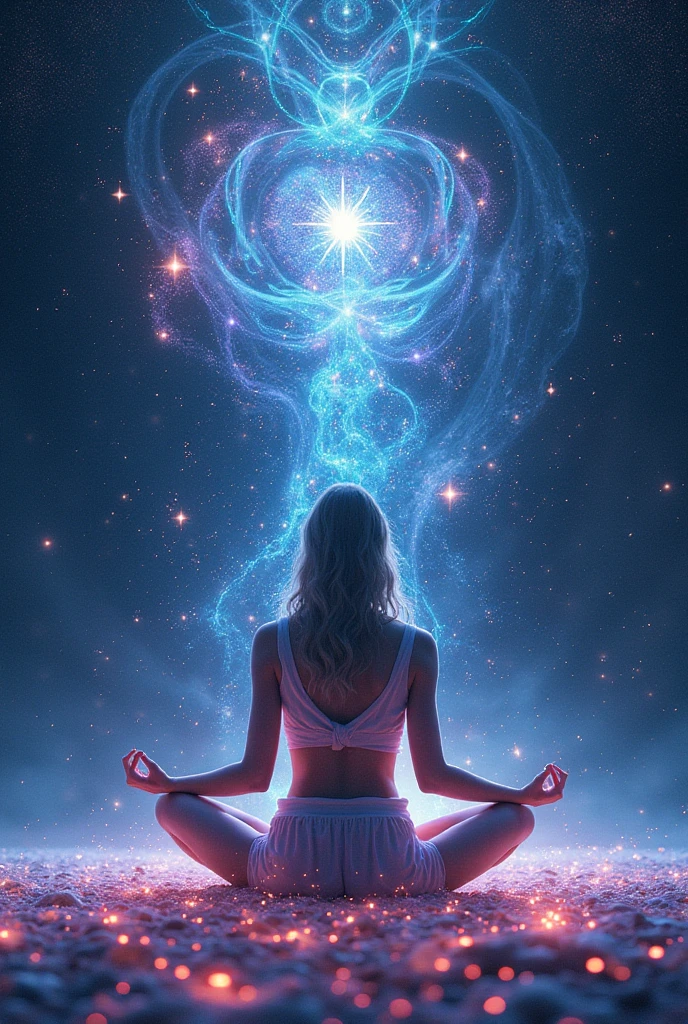 quantum、universe、meditation