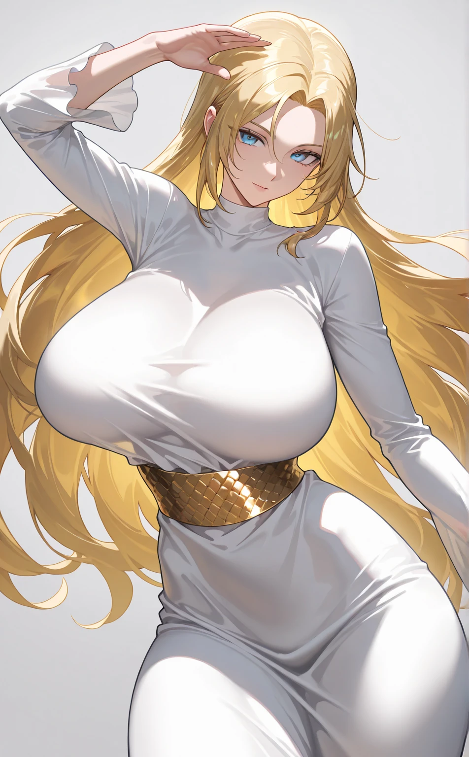 Very detailed、Highest quality、Best image quality、masterpiece、8k、(shoulder-length blonde hair、Medium Long Hair)、(smile、Open Mouth) 、(Hilarious)、(Big eyes)、(Beautiful and shining eyes)、(Detailed anime eyes)、(Puffy eyes)、(Big Breasts:1.5、topless:1.5、only breasts are in full view :1.5、bare breasts:1.5 、bare nipples:1.5、 thick nipples、erection of nipple、pepperoni nipple、necklace)、((SFW Huge Body))、Cowboy Shot、(highleg panties:2.0、Calvin Klein T-back、ckundies)、horn