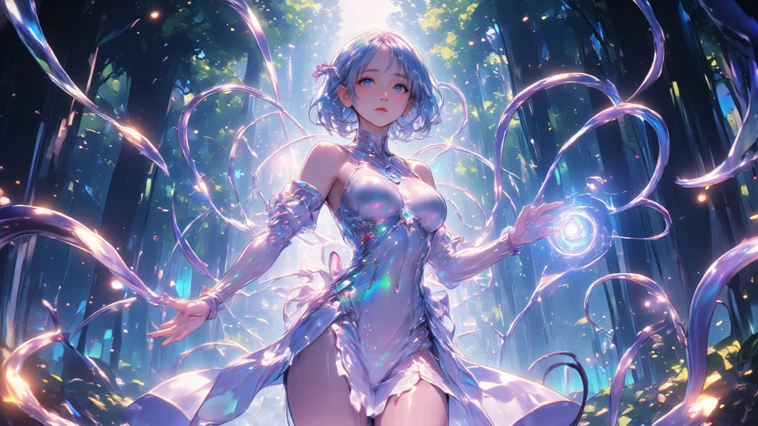 official art, highest details, beautiful and aesthetic, fractal art, colorful,
masterpiece, best quality, 1girl, <lora:kwFemale_Beta40-SDXL_v1:1>, waifu