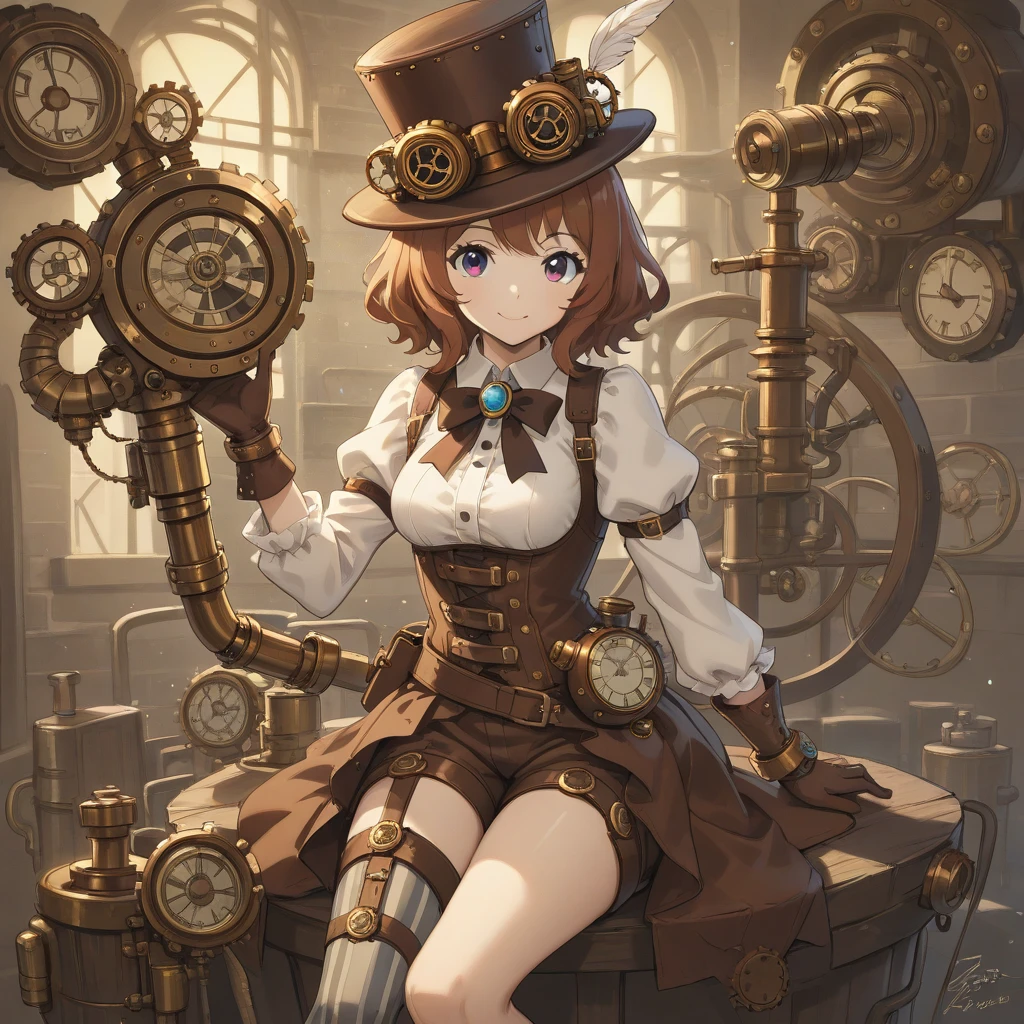 steampunk elf clocksmith