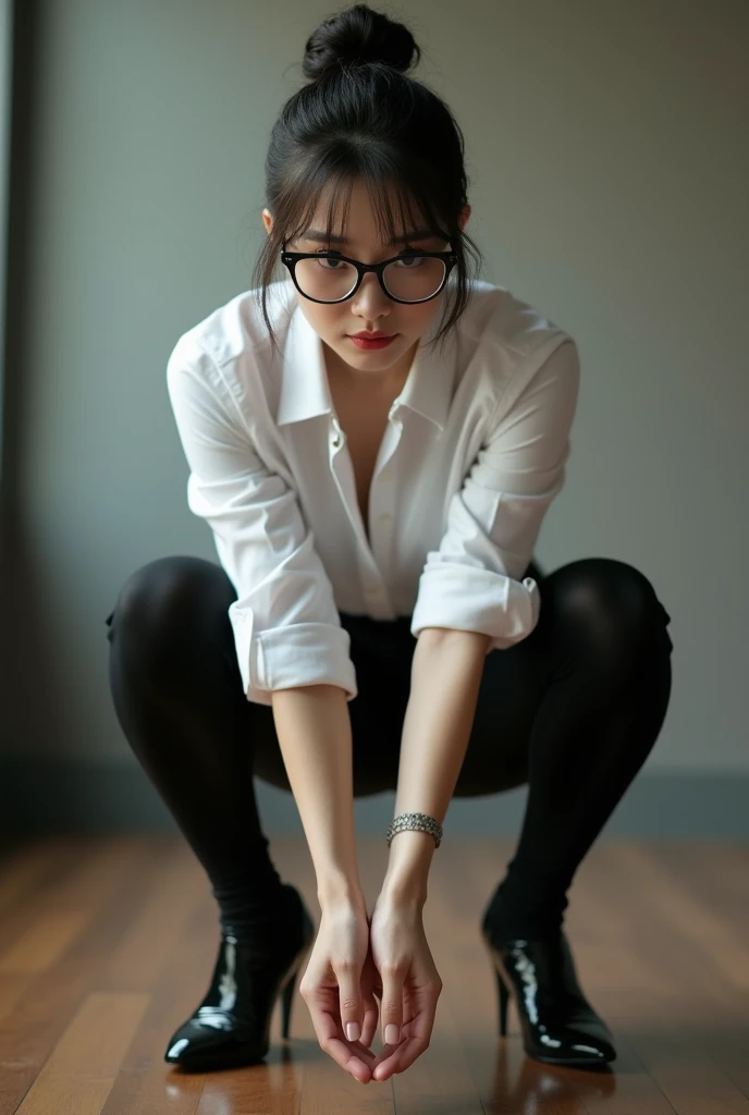 (Full body:1.5),(1girl in:1.3),(view the viewer:1.4),(anatomy correct:1.4),(Sitting at the top of a mountain:1.2),(Wearing a nurse set:1.2),(Opaque pantyhose:1.3),(Accurate and perfect face:1.3),(Long legs:1.3),hyper HD, Ray traching, reflective light, Structurally correct, awardwinning, high detailing, Lighten the shade contrast, Face lighting ,Cinematic lighting, masutepiece, super detailing, High quality, high detailing, Best Quality, High contrast,a scene from a movie、Mare