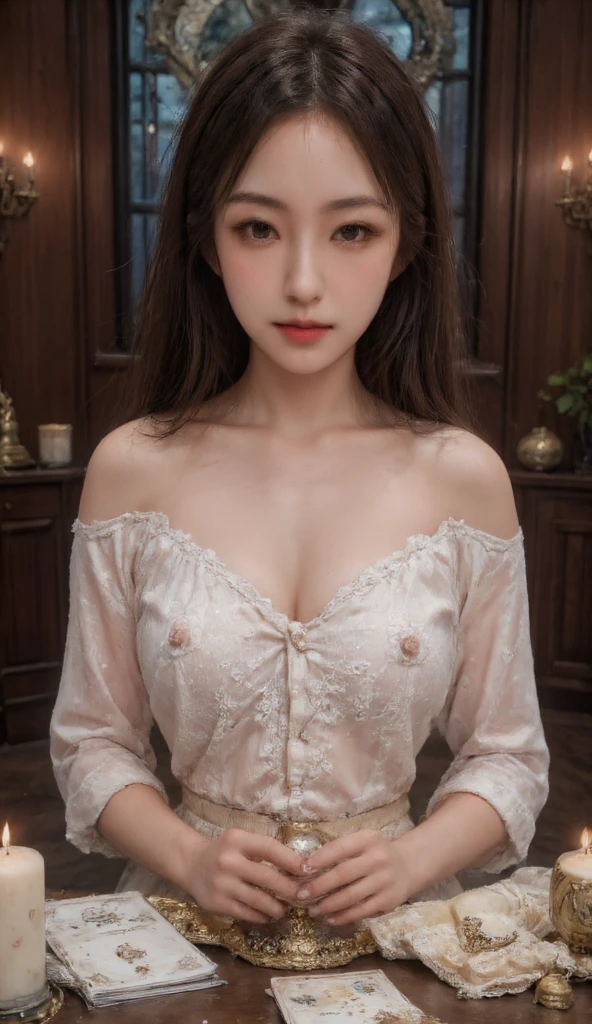 8K, RAW Photos, Fujifilm, ((Highest quality)), ((masterpiece)), (detailed), ((in the Library)),((one girl)),長い髪と白いトップを持つアラフェアジア人woman,((lace panty)),美しい韓国人woman, 美しい若い韓国人woman, Young and adorable Korean face, ゴージャスな若い韓国人woman, Korean Girls, Girl cute beautiful face, 韓国のwomanアイドルの肖像, Young and pretty Asian face, Cute natural anime face,Asian pretty face,((glistening eyes)),((glistening eyes )),((large eyes)),(( pretty eyes)),((nipple)),(detailed),Perfect Face,((One girl)), ((clear eyes)),(scrawny:weight1.0〜2.0), (completely nude:1.8),iris, Elevation, space, (Natural Light), Dramatic lighting, Chiaroscuro, Emotional depth,woman,((nude)),((show off nipple)), ((flat chest:1.4)),naked,slender,((a long hair)),(well-groomed hair),delicate,Small breasts,((Small breasts)),the body is slender,Beauty,Beauty,4K quality,Young face,Big eyes,Brown eyes,Perfect Face, (()),breasts are very small,Model Body Type,Cute Face,Pink nipples,Symmetrical eyes,Glowing eyes,Natural smile,((Always show your boobs)),((Gaunt)),beautiful,((a ponytail)), ((half body)),( topless models hoot style),((intricate choker necklace)), (embarrassed blush:1.3),(steam:0.8),(wet:0.8),(sweat:0.8),(trembling:1.3),(parted lips:1.4),(harf open eyes:1.6),(feeling weak:1.5), (lips),(intricate earrings),((nipple)),((woman posing for a photo)),Photo from the waist up, Fine-boned face, (beautiful fingers),(beautiful hands),(kilt skirt)